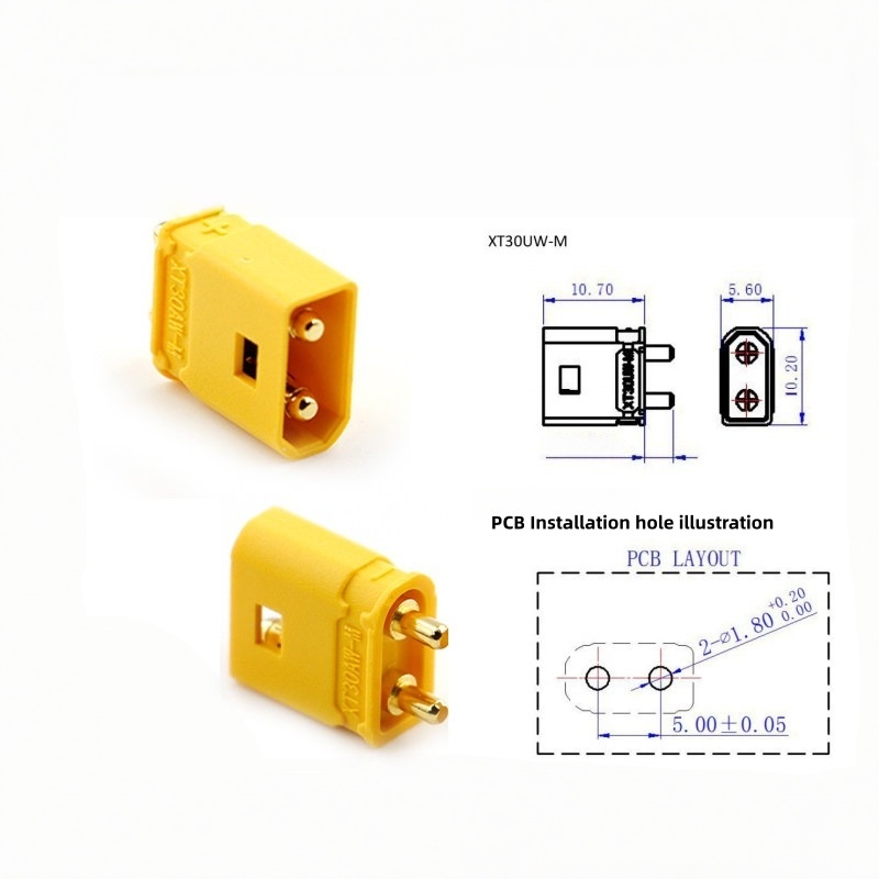 Amass Original XT30AW-M XT30UW - Drone Battery High Voltage 评论和价格