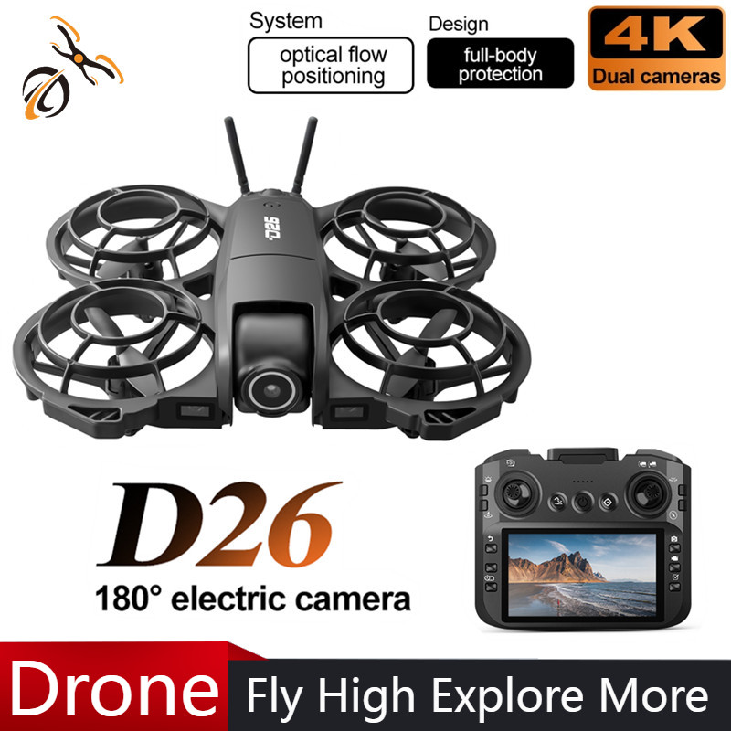 D26 Drone 4K Aerial HD 180° Ca - Drone Battery Box 评论和价格