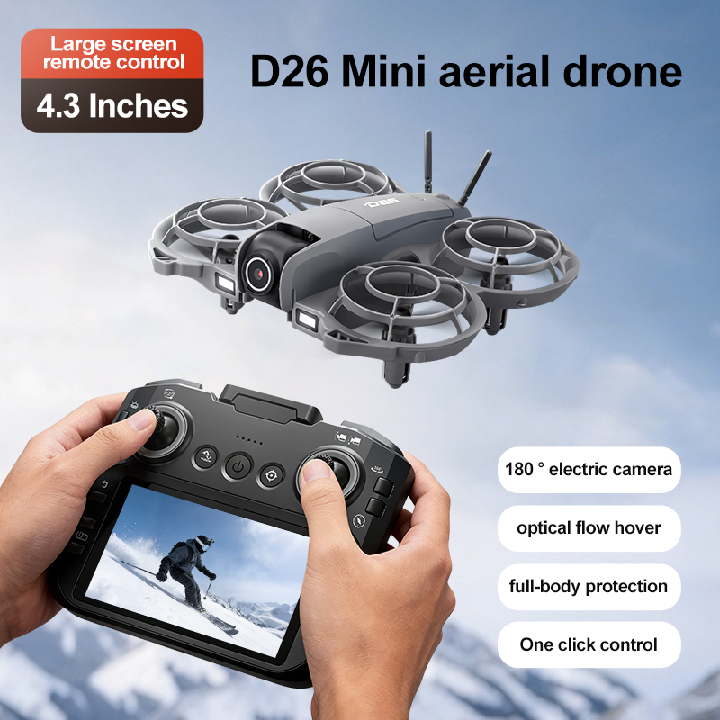 D26 Drone 4K Aerial HD 180° Ca - Drone Battery Box 评论和价格