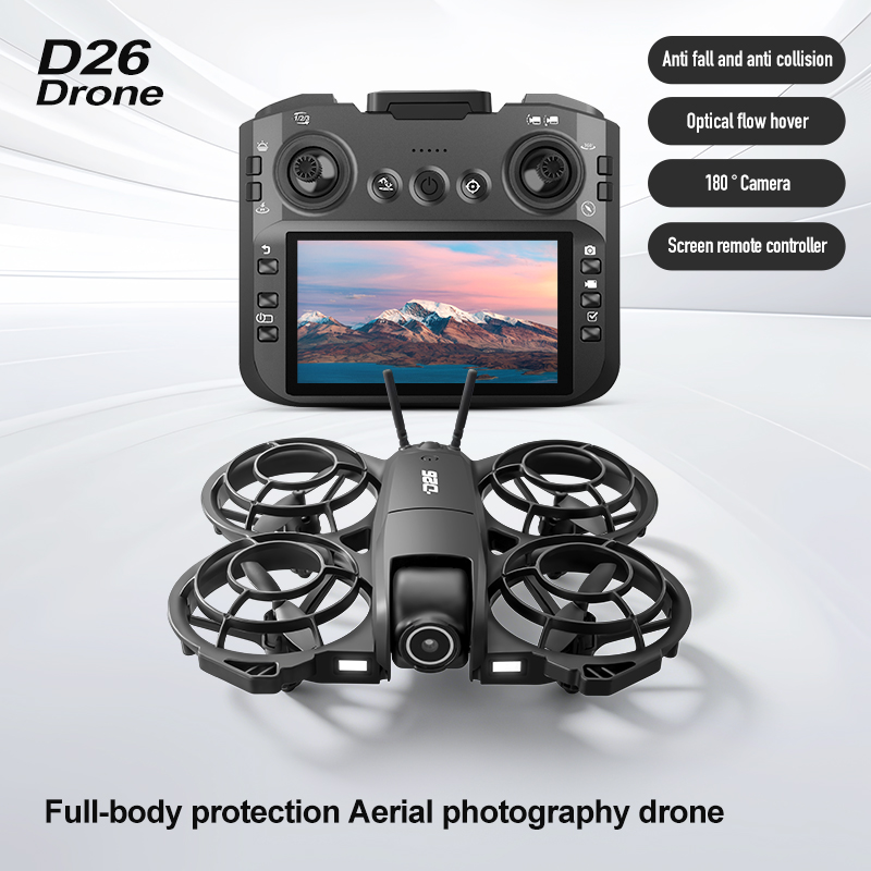 D26 Drone 4K Aerial HD 180° Ca - Drone Battery Box 评论和价格