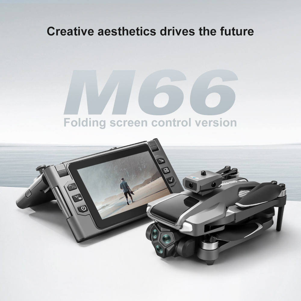 Foldable M66 RC Drone with 4.5 - Drone Battery Box 评论和价格